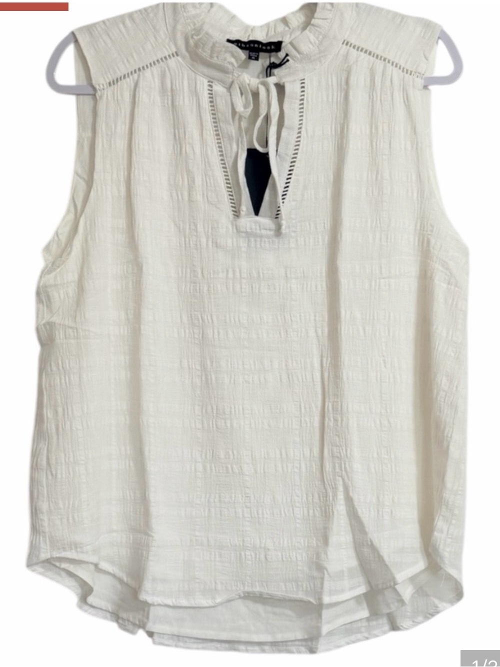 Cameron Cotton Gauze Tank Top size XL nwt